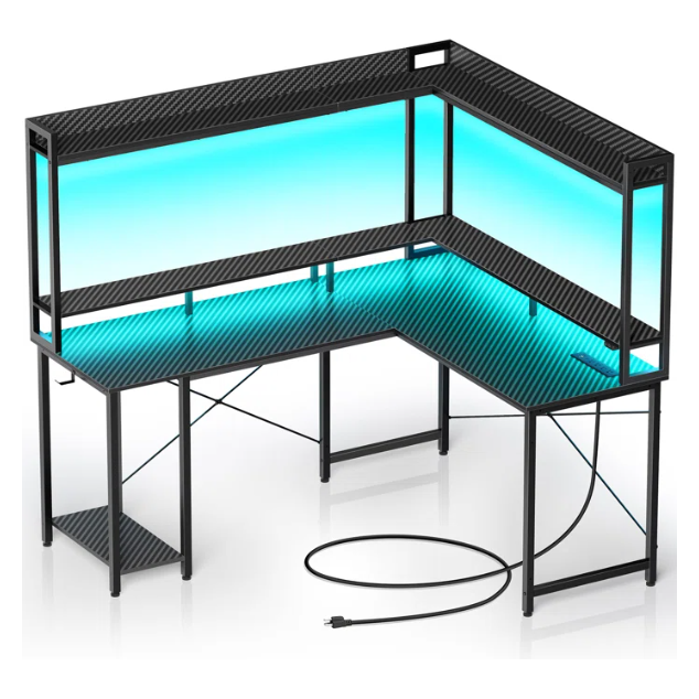 L-Shaped Gaming Desk